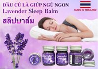Lavender Sleep Balm – Dầu Cù Là Giúp Ngủ Ngon Thái Lan OTOP Lốc 12 Lọ