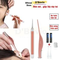 lấy ráy tai, ngoáy tai có đèn cho bé Bộ dụng cụ lấy ráy tai chuyên nghiệp