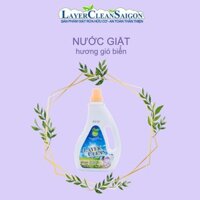 LAYER CLEAN-Nước giặt(2 lít) 100% Organic, không hóa chất độc hại-Hương gió biển