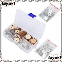 Layor1 Búp Bê Khớp Nối Bằng Thép Không Gỉ Màu Trắng Làm Búp Bê Xương Gỗ Thủ Công