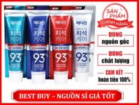 [LAZIMALL] Kem đánh răng Hàn Quốc trắng răng MEDIAN DENTAL IQ 93% 120g sáng bóng