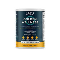 LAZU - 1 Hộp TPBS (Sữa Non) Lazu Golden Wellness 450gr - Tặng 1 Ly Pha Sữa Lazu