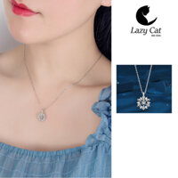 (Lazy Cat) Vòng cổ thiết kế vòng cổ nữ hàng tuyển loại 1 bạc S925 tặng hộp khi mua