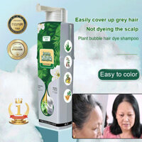 Lazy exclusive bubble hair dye does not hurt the scalp and does not hurt the hair