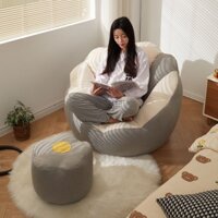 Lazy Sofa Đơn Phòng ngủ Phòng ngủ Giải trí Túi đậu Sofa nhỏ