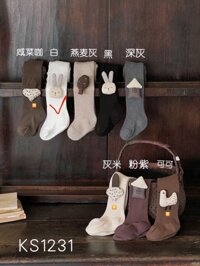 LB - Quần tất trắng đính thỏ (XS-XL)