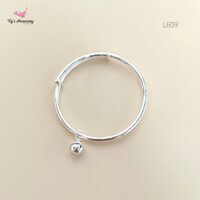 LB39 Vòng bạc lục lạc Vy's Accessory (Mua một tặng một hộp đựng trang sức)