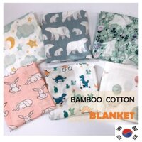 [L.BABY] Newborn Baby KIDS BAMBOO COTTON Blanket 4 layers 60X60  Chăn COTTON Tre 4 Lớp Mềm Mại Kích Thước 60X60 Phong Cách Hồi Giáo Cho Bé