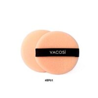 LC-Bông Phấn Khô Tròn Nhỏ 2 Cái Vacosi BP01