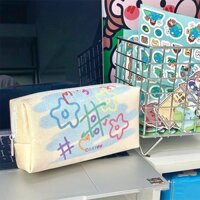 [LC] Hộp bút chì màu graffiti hộp đựng bút chì Hàn Quốc dung lượng lớn dễ thương