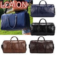 Lcaion Da PU Duffle, Túi đựng hành lý di động Holdall, Chuyến đi công tác Túi xách mềm dung tích lớn Thể thao