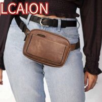 Lcaion Fanny Packs, có túi ẩn có dây đeo có thể điều chỉnh Túi thắt lưng nữ, Ví đeo vai bằng da PU nhỏ Du lịch