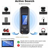 "LCD Bluetooth Adapter Receiver Transmitter with Clear Display - Wireless Audio Solution"