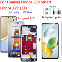 Lcd chính hãng cho Honor 200 Smart, màn hình cảm ứng Honor X7c Màn hình LCD bên trong có khung