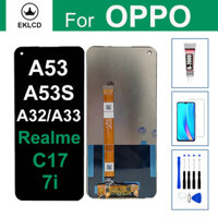 Lcd Cho OPPO A53 4G A53s A32 A33 2020 Realme C17 7i RMX2103 CPH2127 Màn Hình Hiển Thị Bộ Số Hóa Cảm Ứng Bộ Phận Lắp Ráp