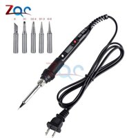 Lcd Điện Hàn Sắt 908S Có Thể Điều Chỉnh Nhiệt Độ Hàn Sắt Với Hàn Đầu Sắt EU Cắm 220V / US Cắm 110V 80W