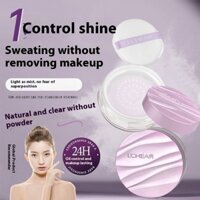 LCHEAR Phấn phủ dạng gel Kiểm soát dầu Dung tích lớn Hoàn thiện không khí Bền không thấm nước và không thấm mồ hôi Không dễ trang điểm Phấn phủ