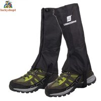 [Lck] Giày đi bộ đường dài ngoài trời màu đen Gaiter Vỏ Legging chân tuyết chống thấm nước