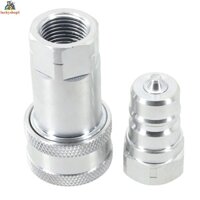 [Lck] Lắp tháo nhanh NPT ISO A Đầu nối khớp nối thủy lực 1 / 4 "3 / 8" 1 / 2 "3 / 4"