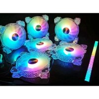 LD Quạt Tản Nhiệt, Fan Case Led RGB Coolmoon D1 - Đồng Bộ Hub Coolmoon 12 Q80