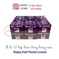 lẻ 1 hộp 12 cái kem bông hồng nâu