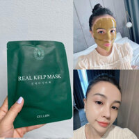 Lẻ 1 miếng Mặt Nạ tảo bẹ - rong biển tươi Cell - Real kelp mask Hàn Quốc
