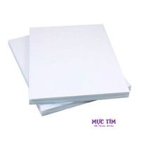 Lẻ 5 tờ giấy A4 trắng dày định lượng 160gsm