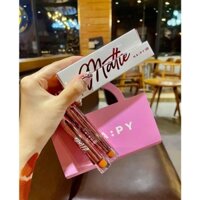 [LẺ BẰNG SỈ]Son kem lì Happy MiniGarden - Dòng son HA:PY MATTE LIPCREAM siêu lì Chính Hãng