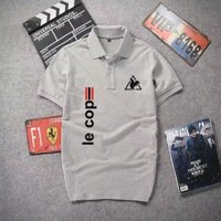 Le Coq Sportif Áo Thun Polo Ngắn Tay Phong Cách Mới Mùa Hè Giản Dị Dành Cho Nam