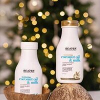 LẺ DẦU GỘI HOẶC DẦU XẢ SIÊU DƯỠNG TINH CHẤT DỪA BEAVER COCONUT OIL & MILK  350ml - 730ML