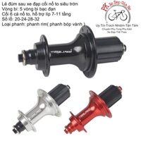 Lẻ đùm sau xe đạp cối nổ to siêu trớn, Moay ơ nhôm xe đạp 20-24-28-32 lỗ chạy bạc đạn cối nổ, Đùm/Moayo xe đạp líp thả