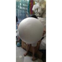 {Lẻ giá sỉ}Banh xốp tròn, cầu xốp tròn 60cm- 1 trái làm người tuyết, hoa khổng lồ, hoa cẩm tủ cầu, trái đất