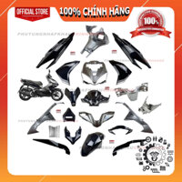 [LẺ MÓN] Dàn áo AB 125 2016 màu Xám Đen tem Thể Thao, Air Blade 125 2017 2018 2019 chính hãng Honda