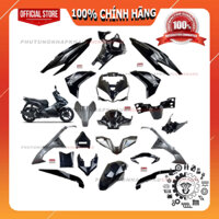 [LẺ MÓN] Dàn áo AB 125 2016 màu Đen Bạc tem Cao Cấp, Air Blade 125 2017 2018 2019 chính hãng Honda