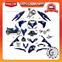 [LẺ MÓN] Dàn áo AB 125 2018 màu Xanh mực Bạc tem bản Cao Cấp, Air Blade 125 2016 2017 2019 chính hãng Honda