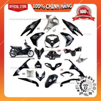 [LẺ MÓN] Dàn áo AB 125 2019 màu Đen Bạc tem Cao Cấp, Air Blade 125 2016 2017 2018 chính hãng Honda