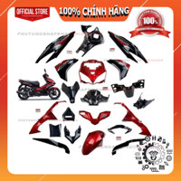 [LẺ MÓN] Dàn áo AB 125 2019 màu Đỏ Đen tem Tiêu Chuẩn, Air Blade 125 2016 2017 2018 chính hãng Honda