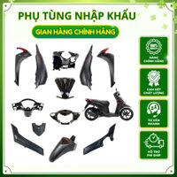 [LẺ MÓN] Dàn áo Vision 110 K44 Đen Nhám 2017 2018 2019 2020