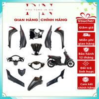 [LẺ MÓN] Dàn áo Vision 110 K44 Đen Nhám 2017 2018 2019 2020