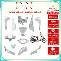 [LẺ MÓN] Dàn áo Vision 110 K44 màu Trắng Sữa tem trắng crom 2014 2016 2017 2018 2019 2020