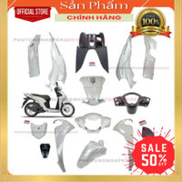 [LẺ MÓN] Dàn áo Vision 110 2023 2024 màu Trắng Đen 2021 2022 chính hãng Honda, Bộ vỏ nhựa màu vision 110 k2c