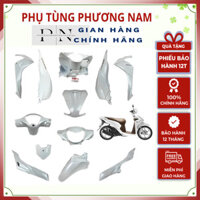 [LẺ MÓN] Dàn áo Vision mã K44 màu Trắng Xanh tem Vàng 2014 2015 2016 2017 2018 2019 2020