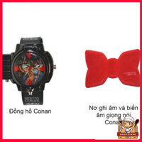 (LẺ MÓN) đồng hồ đeo tay Conan đeo tay bắn laser Nơ Conan thu thanh và bi edogawa conan kid ran mori  asaga