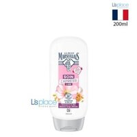 Le Petit Marseillais Dầu xả chiết xuất hạnh nhân và hạt lanh hữu cơ 95%