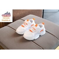 [Lẻ size thanh lý] Giày Sport Da Cho Bé,Mua Giày Tặng Tất