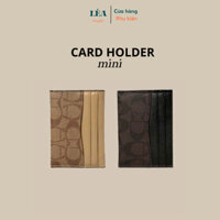 [LÉA GLASSES] Card Holder / Ví Da Mini CAMELLIA Đựng Thẻ ATM Nhỏ Gọn Bỏ Túi