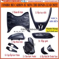 [Lead 2022 - Lead 2023] COMBO TRỌN BỘ 07 MÓN CARBON CHO HONDA LEAD 2022 - LEAD 2023 CÁC bản (Hàng Artistar Chính Hãng)