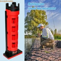 Leadigol Hộp Câu Cần Đứng, Hộp Câu Cá Bằng Nhựa Di Động, Đa Năng Bền Đế Chắc Chắn Chèn Kẹp Hộp Câu Cá Thùng Giá Đỡ Phụ Kiện Ngoài Trời
