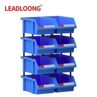 LEADLOONG X1 Hộp đựng ốc vít khay nhựa 8 cái 180 * 120 * 80mm Hộp Bảo Quản Dụng Cụ Xưởng Nhà Để Xe Lắp Ráp Kệ Vít Phần Cứng Phân Loại bin
