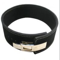 Leather lever belt